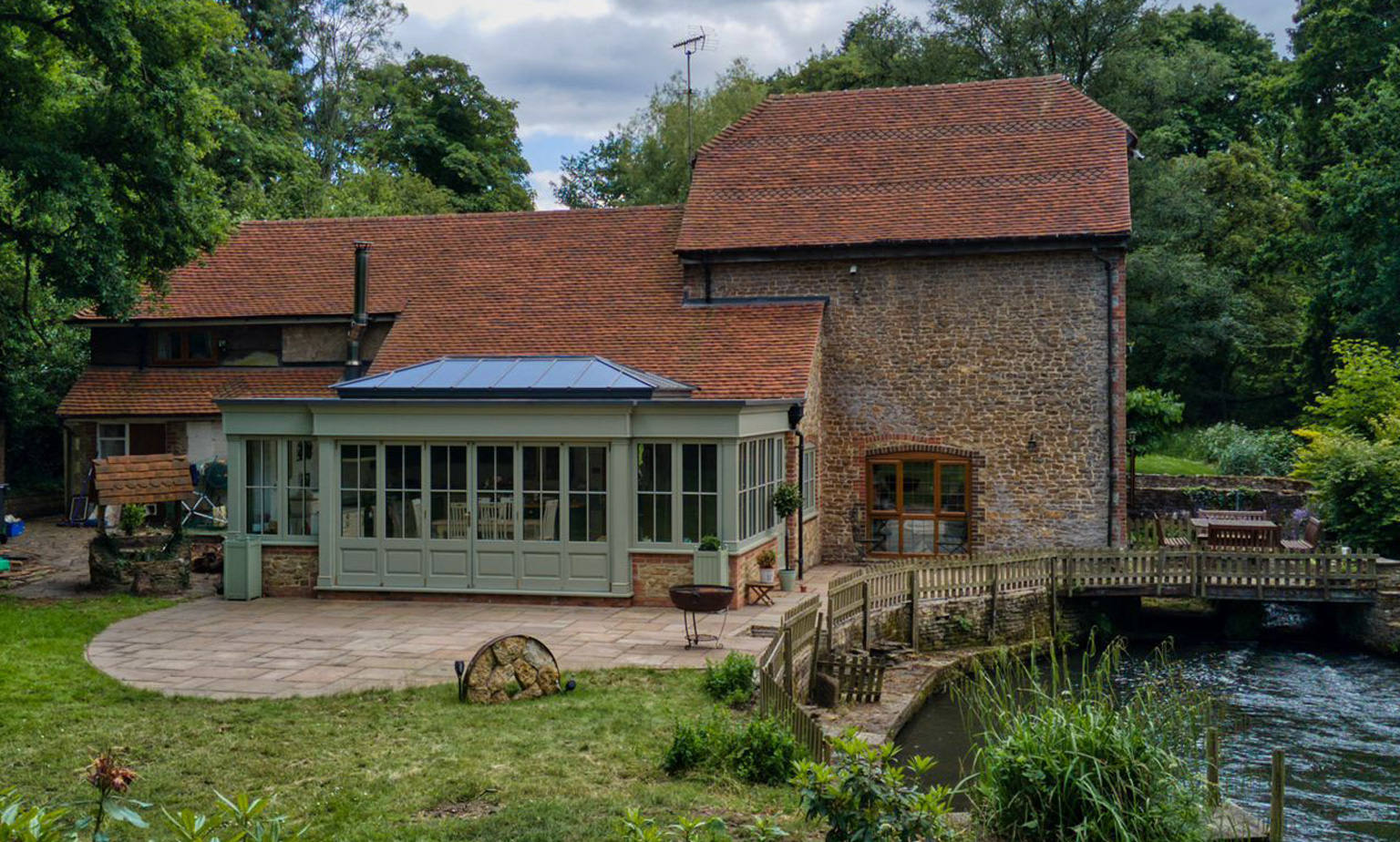 Goodwood Orangeries mill house on the Surrey